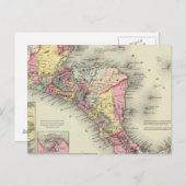 Zentralamerika 3 postkarte (Vorne/Hinten)