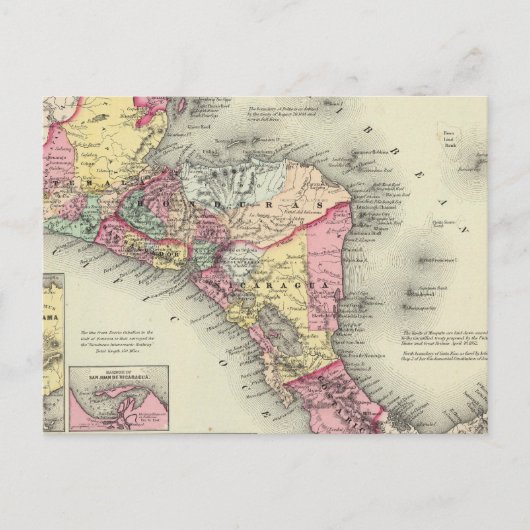 Zentralamerika 3 postkarte (Vorderseite)