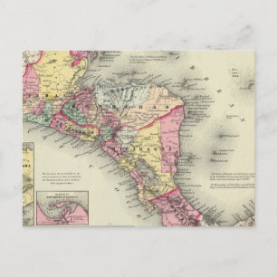 Zentralamerika 3 postkarte