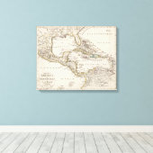 Zentralamerika 4 leinwanddruck (Insitu (Holzboden))