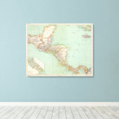 Zentralamerika 4 leinwanddruck (Insitu (Holzboden))