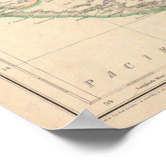 Zentralamerika 4 poster (Ecke)