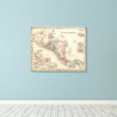 Zentralamerika 5 leinwanddruck (Insitu (Holzboden))