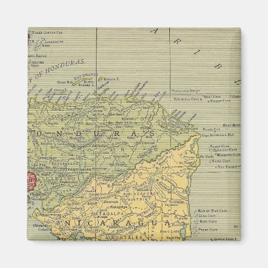 Zentralamerika 5 magnet (Vorne)