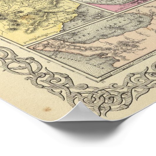 Zentralamerika 5 poster (Ecke)