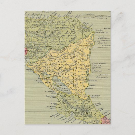 Zentralamerika 5 postkarte (Vorderseite)