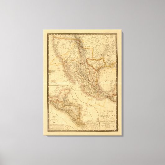 Zentralamerika 6 leinwanddruck (Vorderseite)