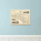 Zentralamerika 6 leinwanddruck (Insitu (Holzboden))