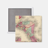 Zentralamerika 6 magnet (Vorderseite/Rückseite)