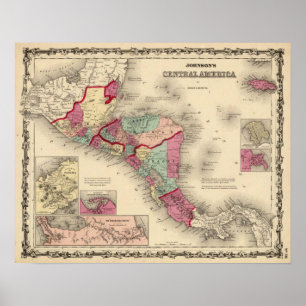 Zentralamerika 6 poster