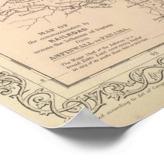 Zentralamerika 6 poster (Ecke)