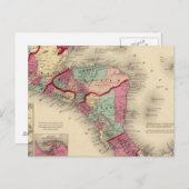 Zentralamerika 6 postkarte (Vorne/Hinten)