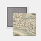 Zentralamerika 7 magnet (Vorderseite/Rückseite)