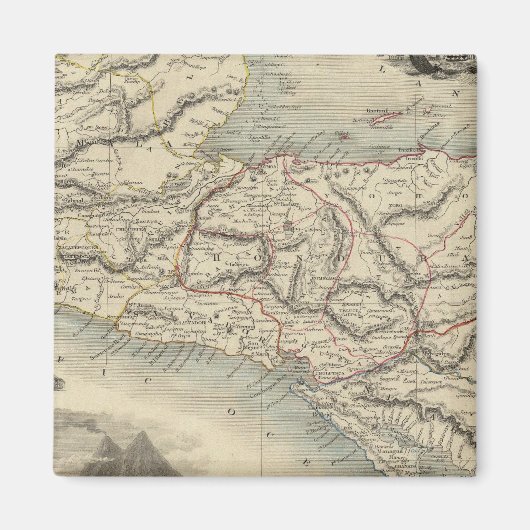 Zentralamerika 7 magnet (Vorne)