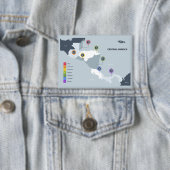 Zentralamerika-Karte Button (Insitu)