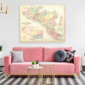 Zentralamerika Leinwanddruck (Insitu (Wohnzimmer))