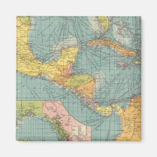 Zentralamerika Magnet (Vorne)