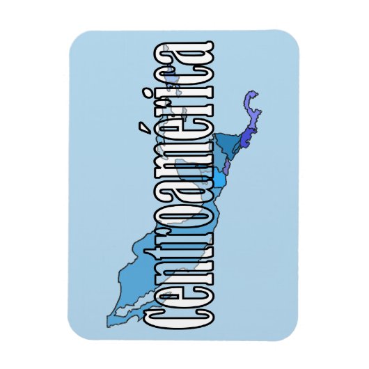 Zentralamerika Magnet (Vertikal)