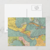 Zentralamerika Postkarte (Vorne/Hinten)