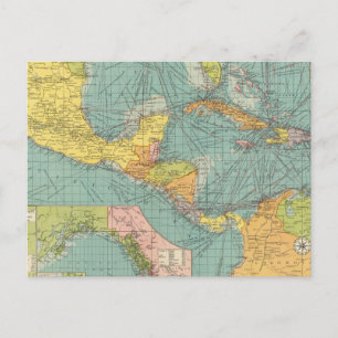 Zentralamerika Postkarte