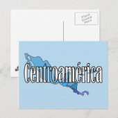 Zentralamerika Postkarte (Vorne/Hinten)