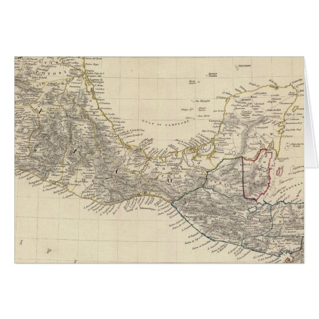 Zentralamerika, S Mexiko (Vorderseite (Horizontal))