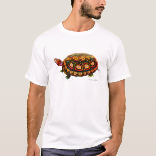 Zentralamerikanische hölzerne Schildkröte T-Shirt