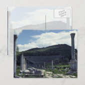 Zentralamerikanische Ruinen Postkarte (Vorne/Hinten)