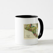 ZentralamerikaPanoramakarte Zentralamerika Tasse (VorderseiteRechts)