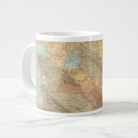 Zentralasien 2 Jumbo-Tasse (Vorderseite Links)