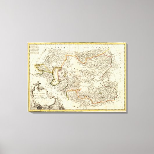 Zentralasien 2 leinwanddruck (Vorderseite)