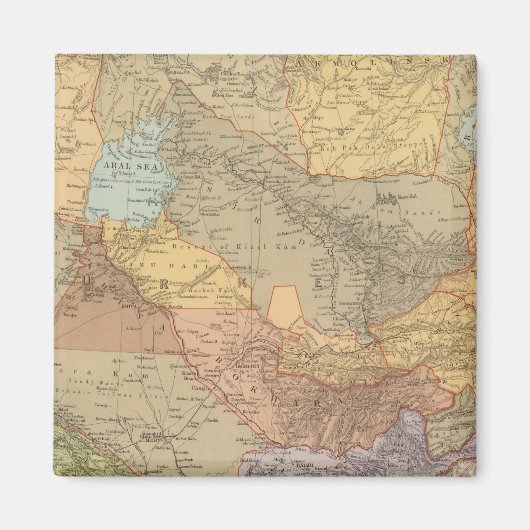 Zentralasien 2 magnet (Vorne)