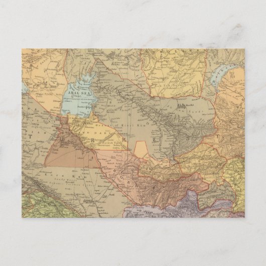 Zentralasien 2 postkarte (Vorderseite)