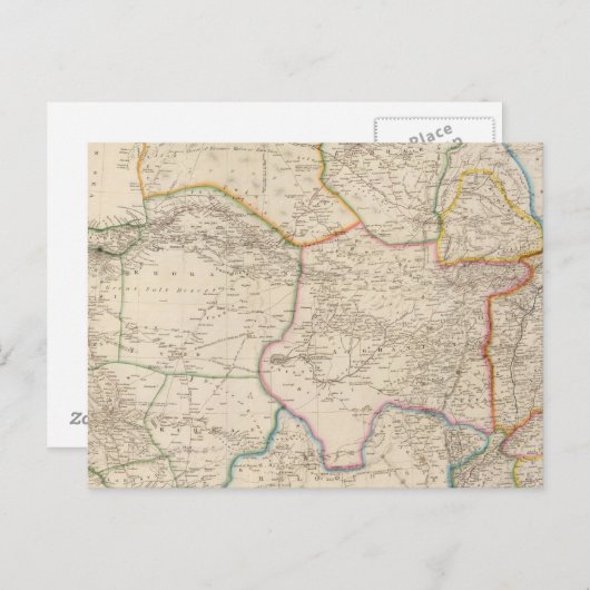 Zentralasien 2 postkarte (Vorne/Hinten)