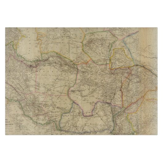Zentralasien 2 schneidebrett (Vorderseite)