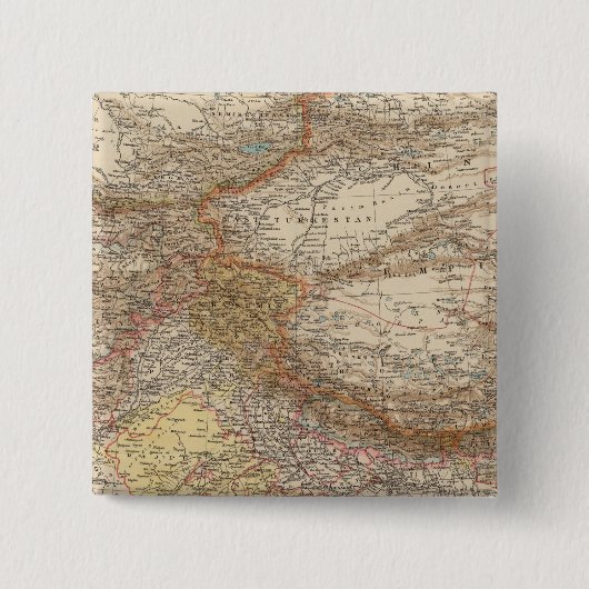 Zentralasien, Indien Button (Vorderseite)