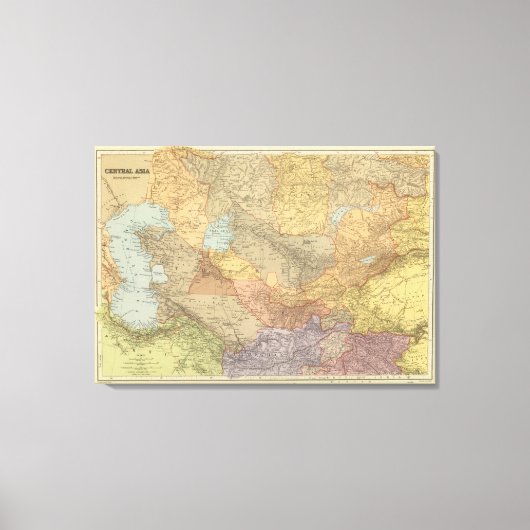 Zentralasien Leinwanddruck (Vorderseite)