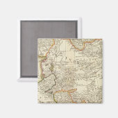 Zentralasien Magnet (Vorderseite/Rückseite)