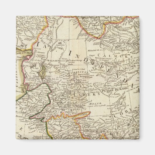 Zentralasien Magnet (Vorne)