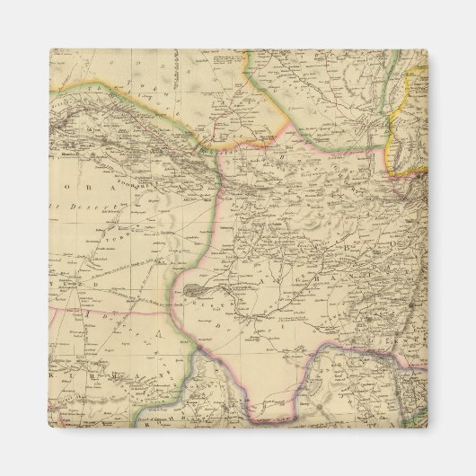 Zentralasien Magnet (Vorne)