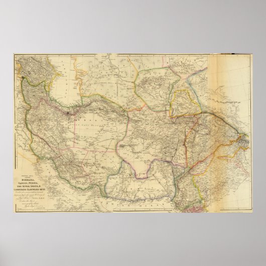 Zentralasien Poster (Vorne)