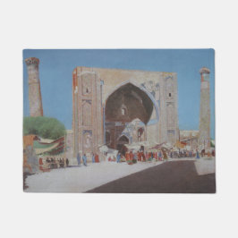 Zentralasien Stadt Samarkand Fußmatte