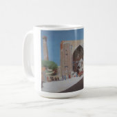 Zentralasien Stadt Samarkand Kaffeetasse (Vorderseite Links)