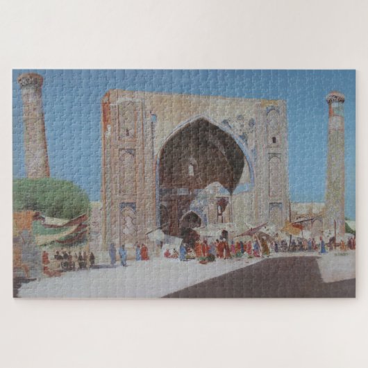 Zentralasien Stadt Samarkand Puzzle (Horizontal)