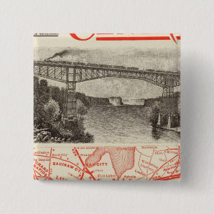 Zentralbahn von Michigan Button