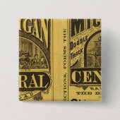 Zentralbahn von Michigan Button (Vorderseite)