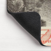 Zentralbahn von Michigan Mousepad (Ecke)