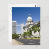 Zentralbezirk Singapur Postkarte (Vorne/Hinten)