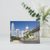 Zentralbezirk Singapur Postkarte (Stehend Vorderseite)