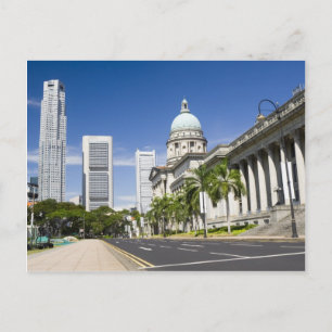 Zentralbezirk Singapur Postkarte